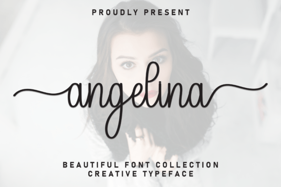 Angelina: A Handwritten Display Font with Magical Allure