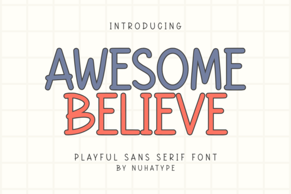 Awesome Believe: The Elegant Simplicity of a Modern Sans Serif