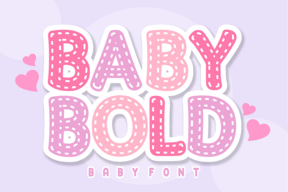 Baby Bold: The Cozy Display Font for Heartfelt Designs