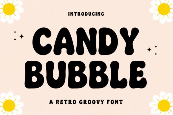 Candy Bubble: A Playful Retro Font for Modern Projects