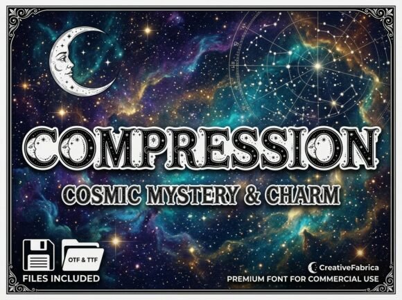 Compression: A Cosmic Blend of Victorian Elegance