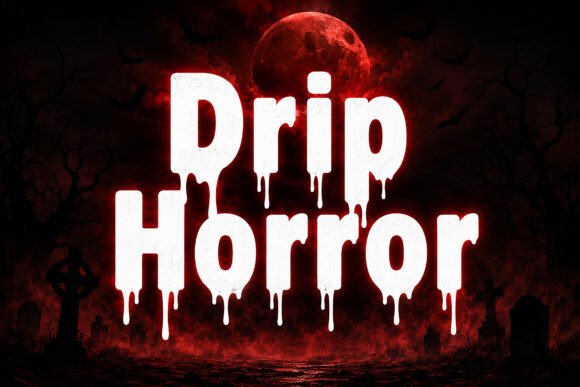 Drip Horror: More Than Just a Spooky Font