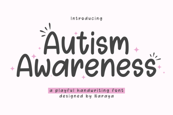 Embracing Care: The Autism Awareness Typeface