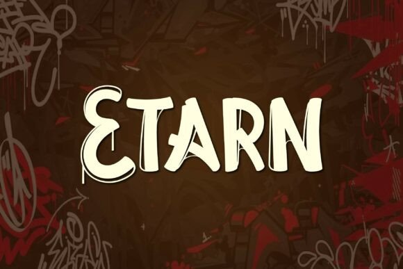Etarn: The Bold Typeface for Creative Projects