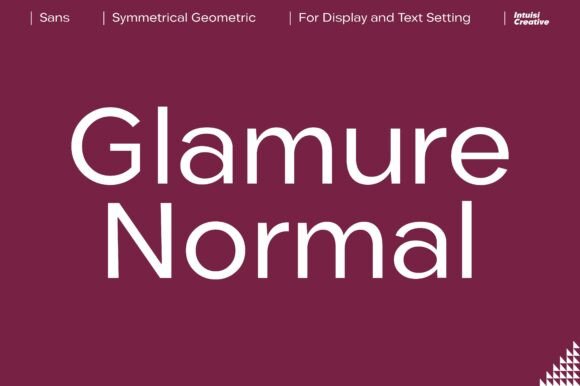 Glamure: Defining Luxury with a Modern Serif Typeface