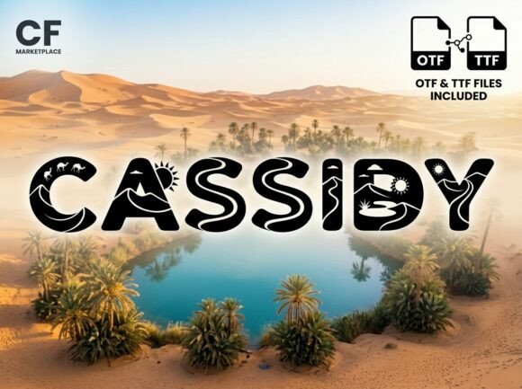 Unleash Your Boldest Ideas with the Cassidy Typeface